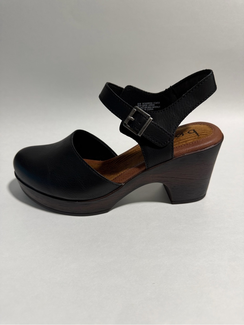 Slingback Clog Heel